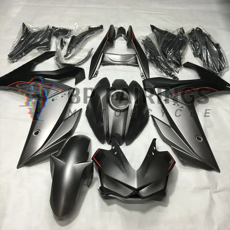 NEW ABS Fairings Kit Fit For YAMAHA YZF R3 2015 2016 2017 2018 Bodywork YZF-R25 15 16 17 18 set Matte Black Silver