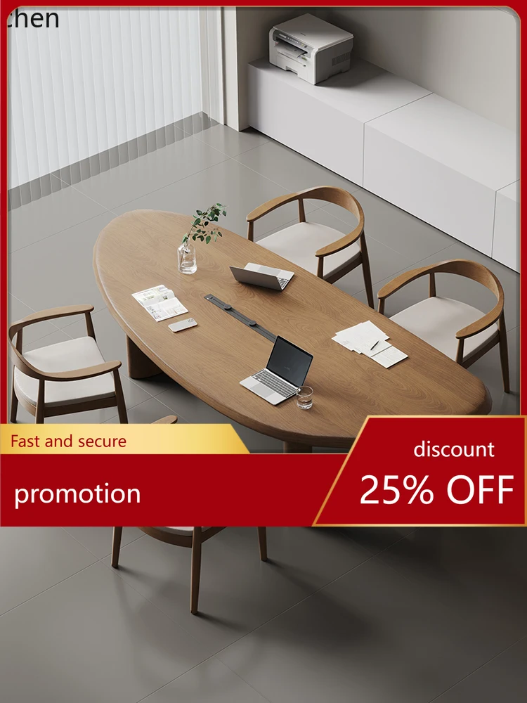 

CZ visual arc conference training table 6 people negotiation table business meeting table and chair
