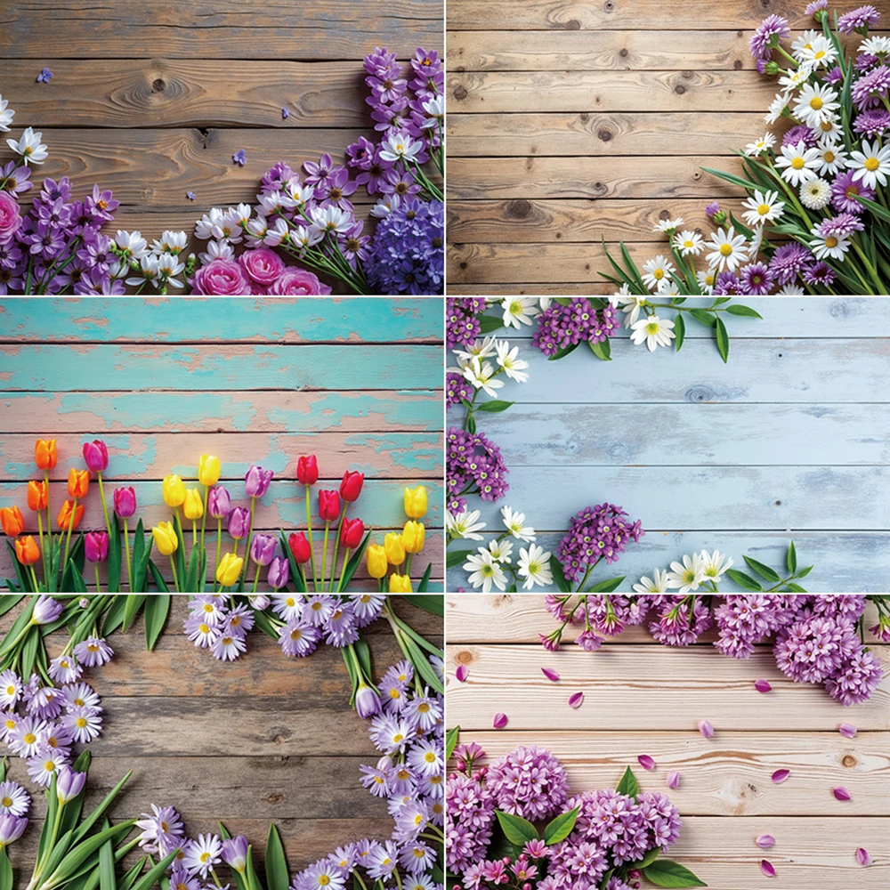 MOON.QG Product Photo Studio Photography Backdrops Easter Decoration Spring Flowers Backgrounds Women Birthday Photocall Props