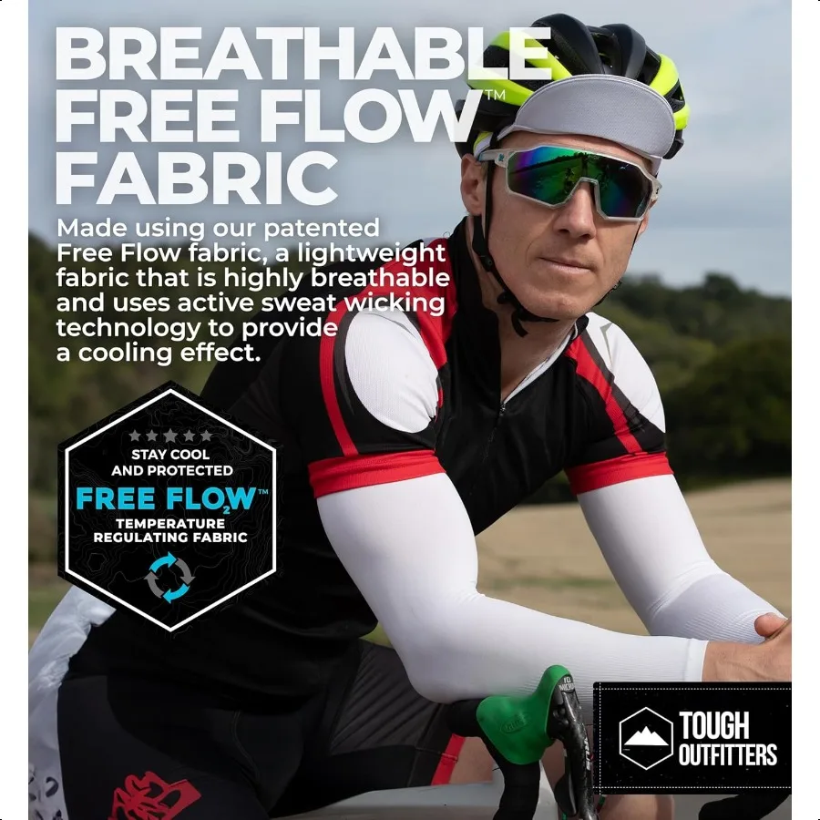 أكمام للحماية من الشمس، أكمام ذراع للأشعة فوق البنفسجية للرجال والنساء، أكمام ذراع تبريد الجولف، أكمام شمسية للبيسبول