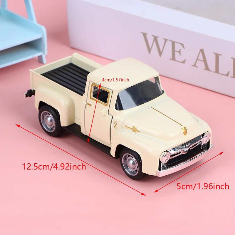 Classic Pickup Car 1/32 Model Simulation Alloy Diecasts Pull Back For Boy Kids Collection