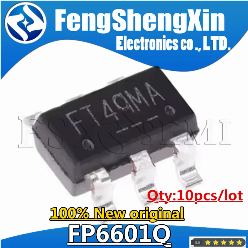 10pcs/lot FP6601Q FP6601QS6B FP6601QS6 FT4 SOT23-6 Quick charge identification chip