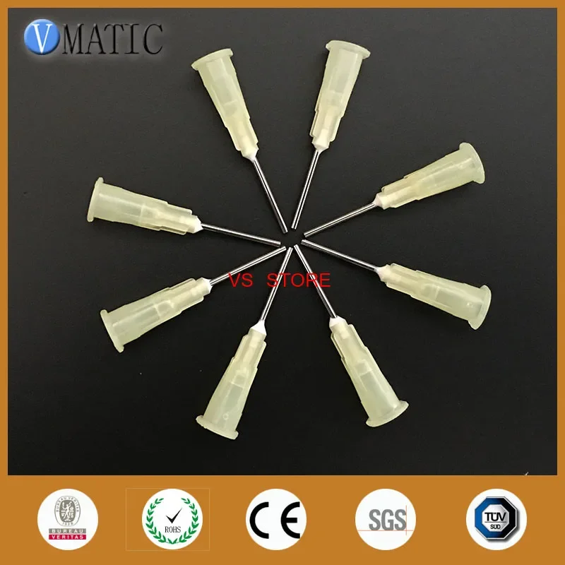 Free Shipping High Precision 19G 1/2 Inch 0.5'' Metal Pinhead Glue Dispensing Needle Syringe Needle
