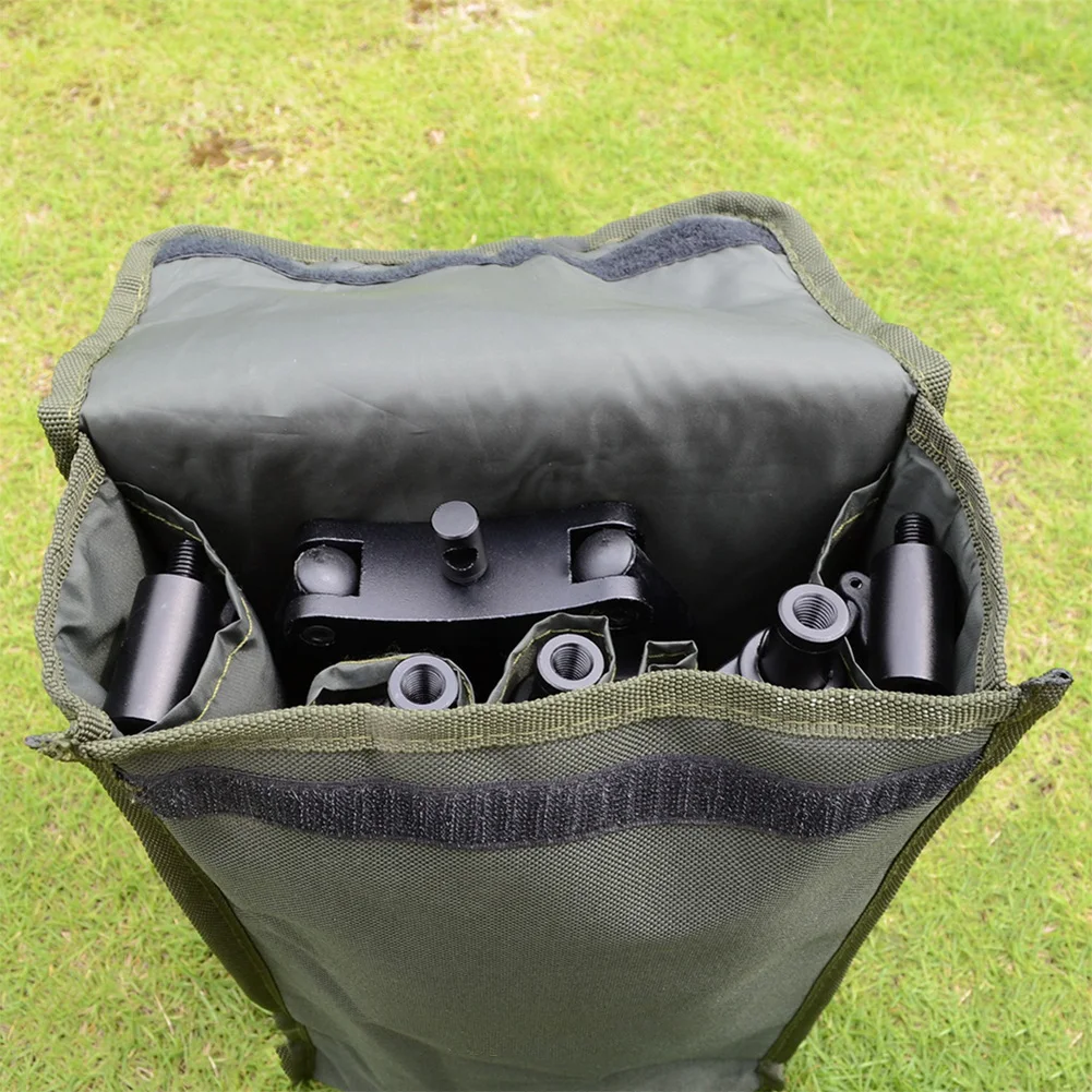 انفصال الصيد رود حامل قابل للتعديل قابل للسحب الكارب القطب الراحة دعم ثلاثة رئيس حامل البنك المعدني لبحيرة نهر الخزان