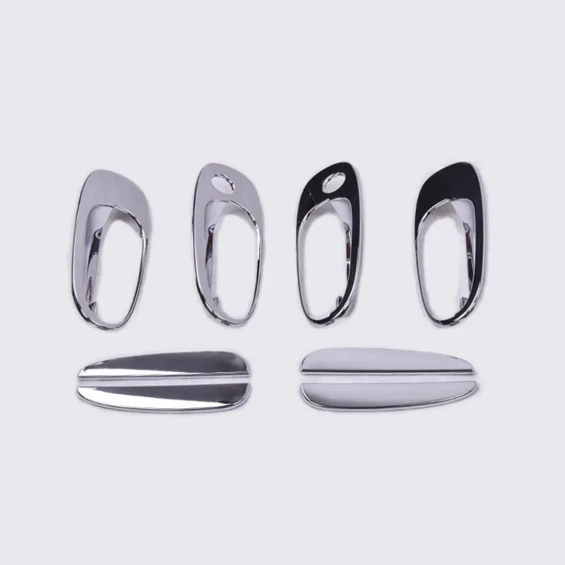 FUNDUOO For Chevrolet Chevy Prizm 1993 1994 1995 1996 1997 New Chrome Car Door Handle Cover Trim Sticker overlays