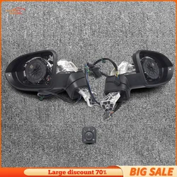 Automotive Part Exterior Rearview Mirror For VW Passat B8 Electric Automatic Folding Rearview Mirror 3GD 857 508 F 3GD 857 507 F
