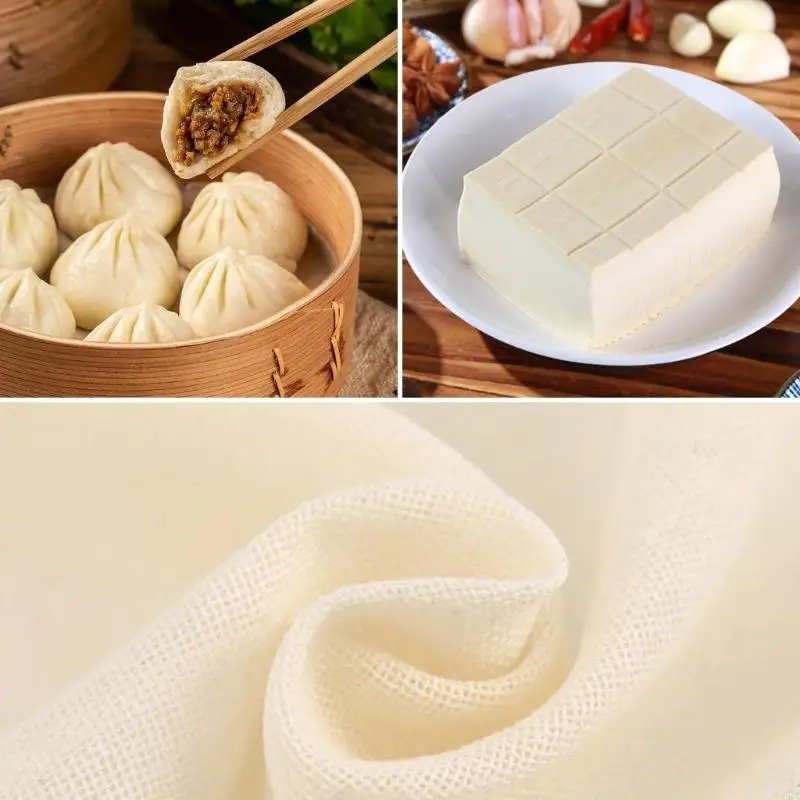 Breathable Lockstitch Edges Kitchen Fabric Preparation Safe Efficient Cotton