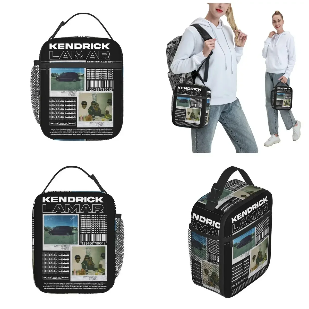 To Pimp A Kendrick Lamar Merch Insulated Lunch Bags For Picnic Storage Food Boxes Portable Thermal Cooler Lunch Box