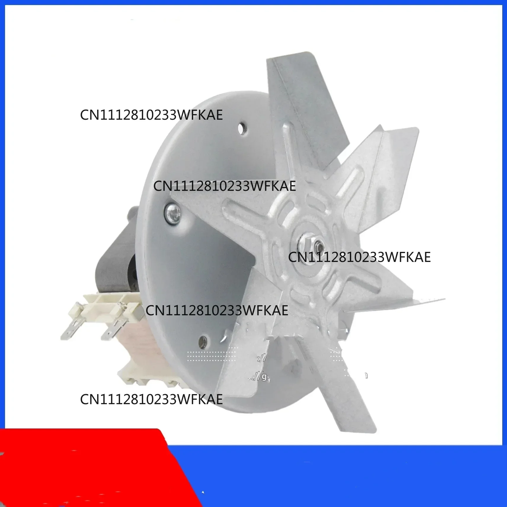 Domestic and commercial shaded-pole motor fan AC 220v 50HZ for electric oven motor fan parts high temperature resistance