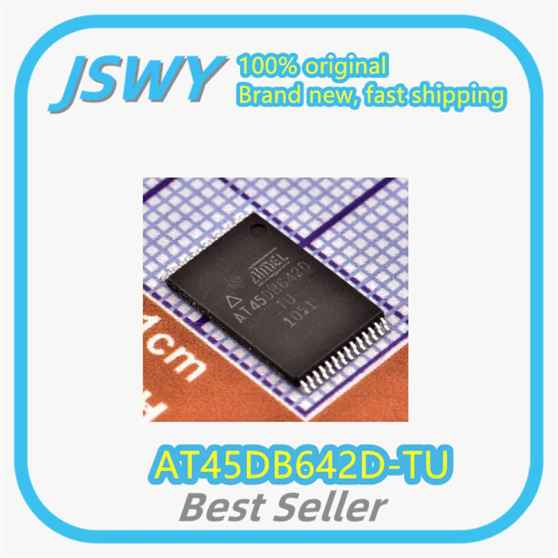 

(1/5 pcs) AT45DB642D-TU AT45DB642 TSSOP-28 Memory Chip Genuine Stock Brand New Electronics