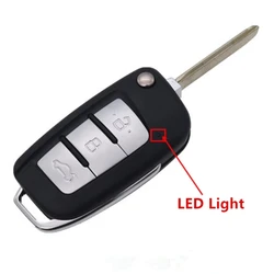 Car Folding Remote Key with 433Mhz for Geely GX3 GX2 GX7 Emgrand EX7 LC GC9 Emgrand EC8 GE11 Car Smart Key