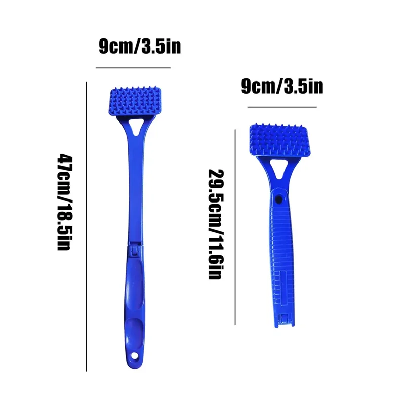 الظهر هرش مريح طويل مدلك الظهر هرش للرجال النساء الحوامل العمود الفقري رئيس دش مريح مدلك B-AT36