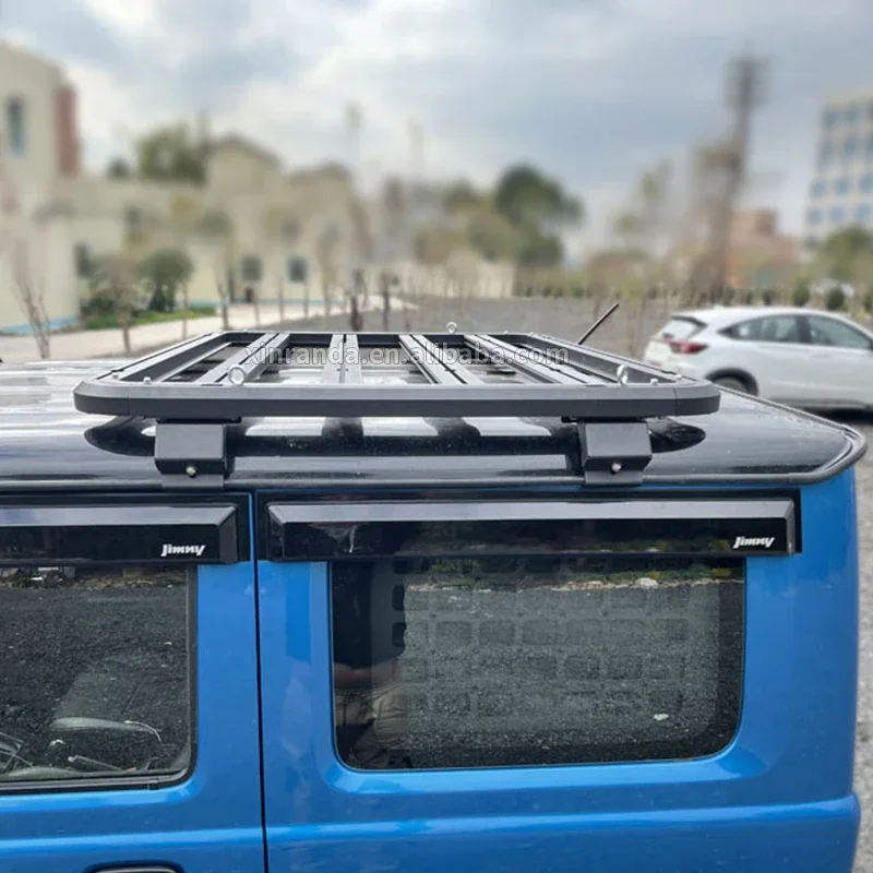 

Cargo Luggage Carry Basket Bracket Roof Rack Carrier for Jimny JB74 JB64 2018- Gen4 Sierra JB74w JB64wcustom