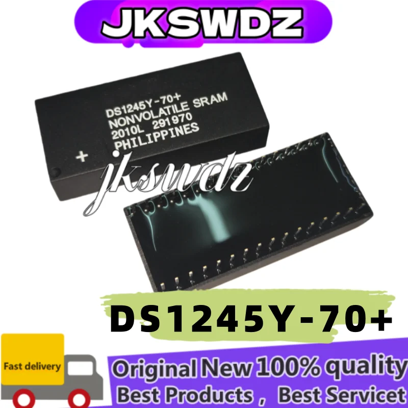 

1 piece/lot 100% new DS1245Y-70 + DS1245Y DIP32 elevator chip cpu40 motherboard 1024k Non-volatile SRAM chip IC