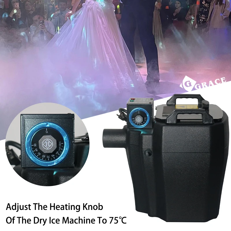 

Party Festival Stage Low Lying Fog Machine 3500W Wedding Dry Ice Fog Machine