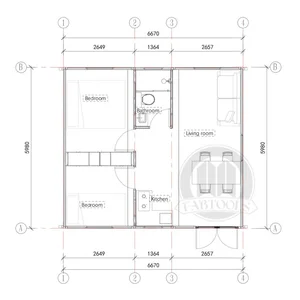 House20ft luxury transport container 40 feet house expandable container prefabricated apartment container 6 Main Sales House Container Prefabricated - №6
