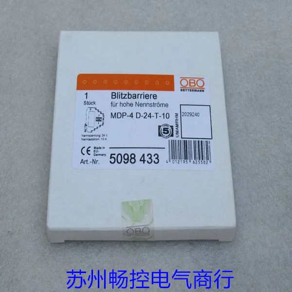 2025.4 * Spot Sales * New OBO Signal Lightning Protector MDP-4D-24-T-10 Spot 5098433