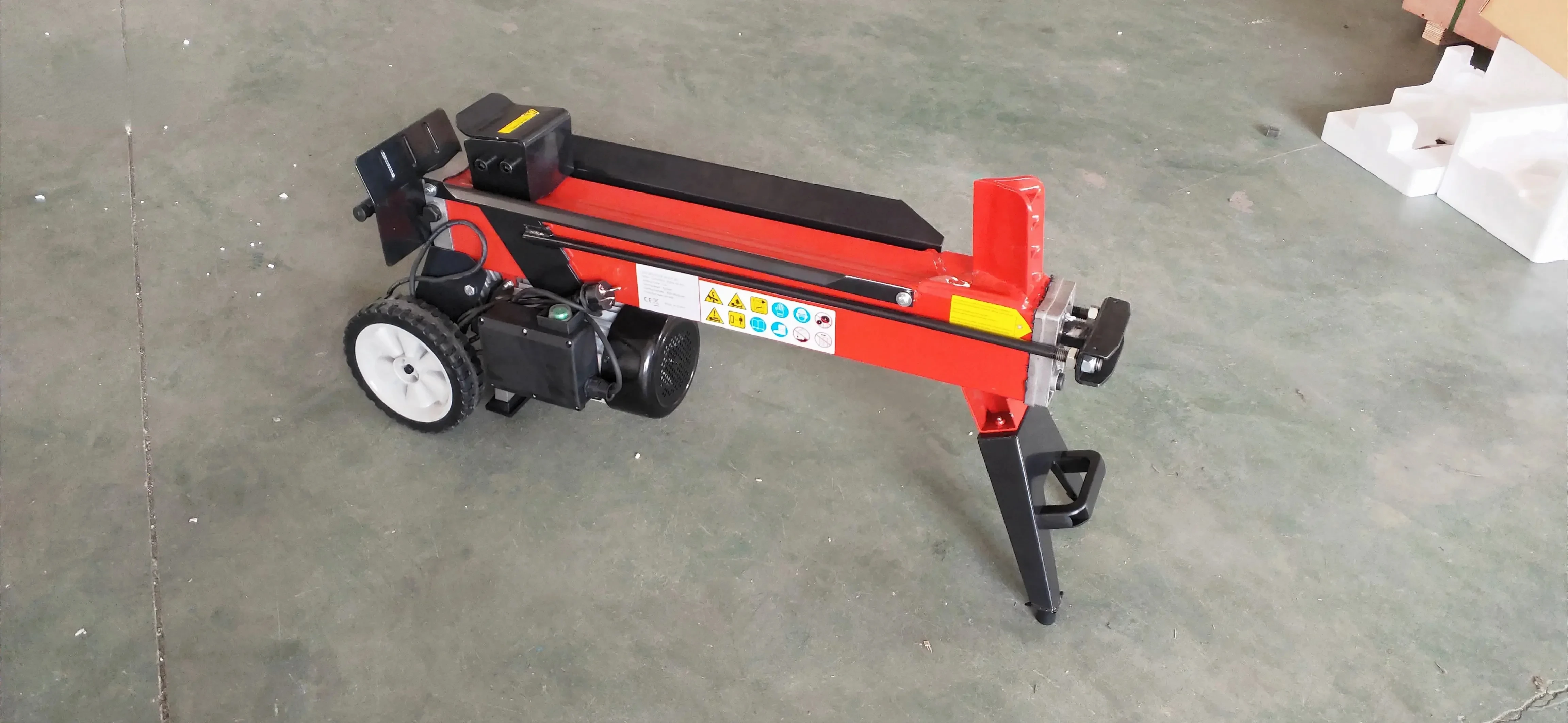 Portable hydraulic fast splitting wood log splitter HY4T-370