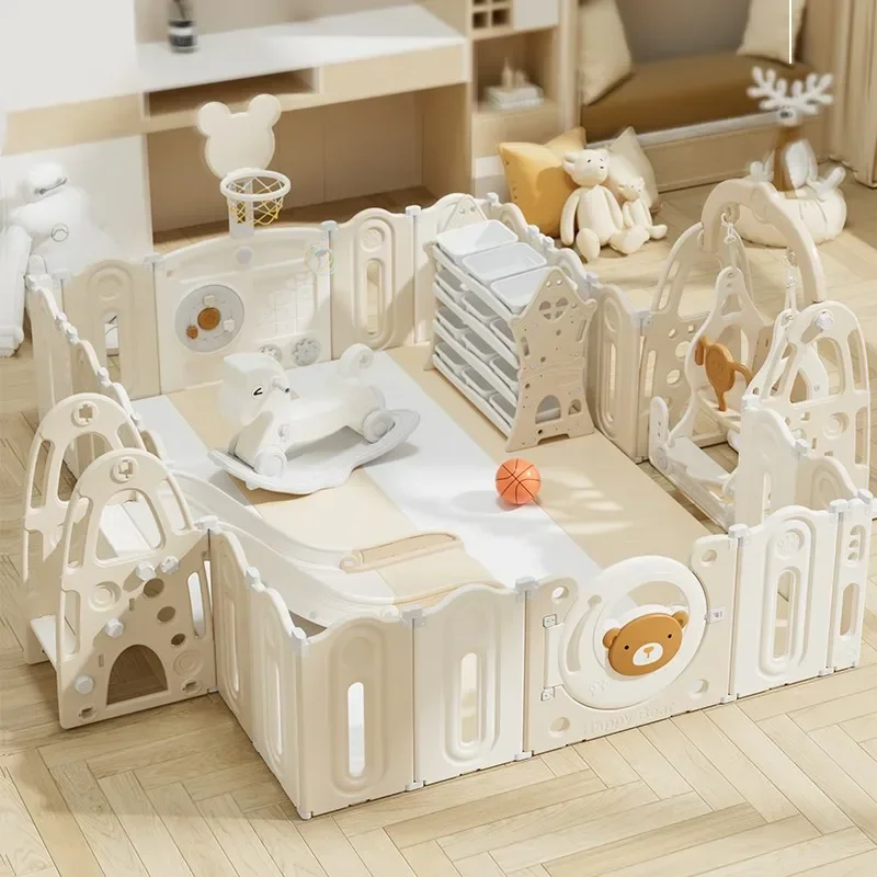Latest free samples can be customized 1moq acrylic puppy 4ft rocking baby enclosure