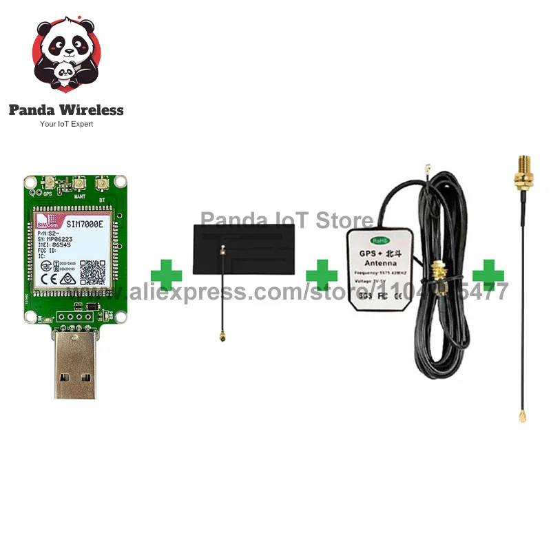 

SIMcom SIM7000E NBIOT CATM LPWA USB-ключ 1 шт. Cat-NB B3/B5/B8/B20/B28 GSM 900/1800 МГц LPWA+NBIOT+CATM+GPS C24*24--SIM7000E