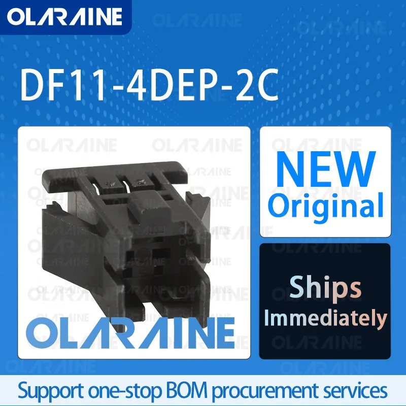 

20/50/100Pcs DF11-4DEP-2C 100% brand new and original IC chip Connectors Headers and Wire Housings 4 Position