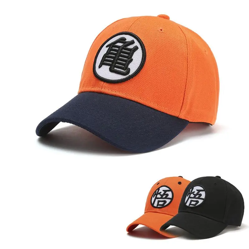 

Dragon Ball Animation Peripheral Son Goku Creative Tortoise Peaked Cap Four Seasons Japanese Style Versatility Cool for Boys