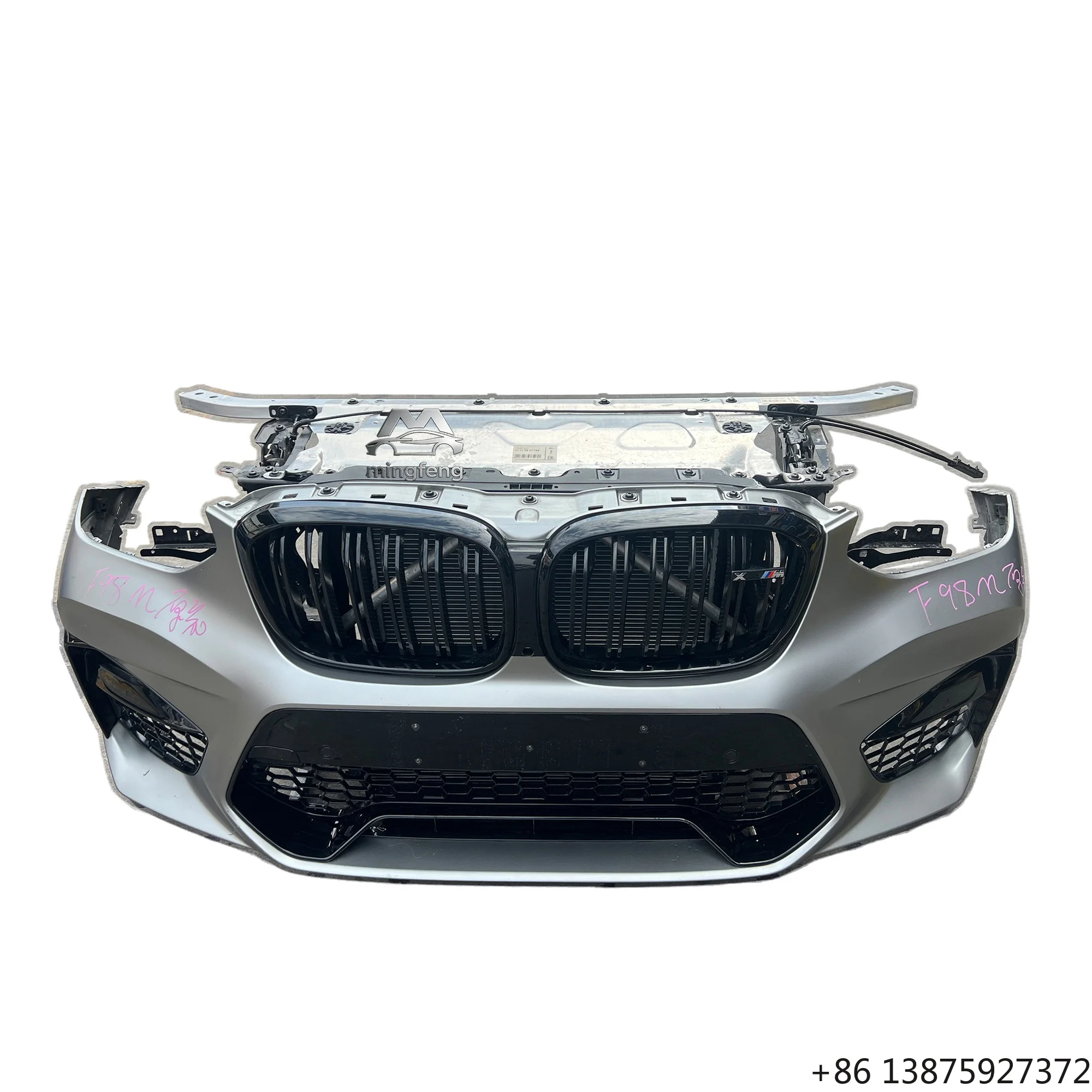 

Original Front Bumper Assembly Parta For Year 2019-2025 X4M F98 Competition G01/G02 M Sport Car Bumpers Car Accessories