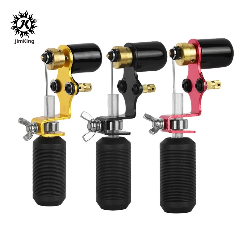 

JimKing Rotary Tattoo Machine Permanent Makeup Machine Pen Tools Black Alloy Tattoo Machine Kit Body Art Liner Shader