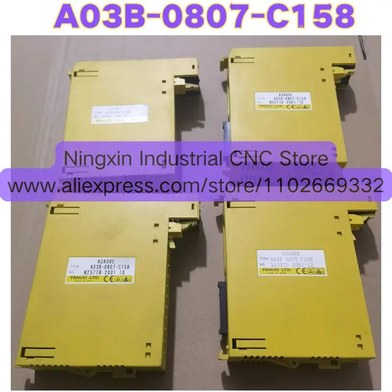 A03B-0807-C158 Used IO Module Function Intact A03B 0807 C158 Shipped Quickly