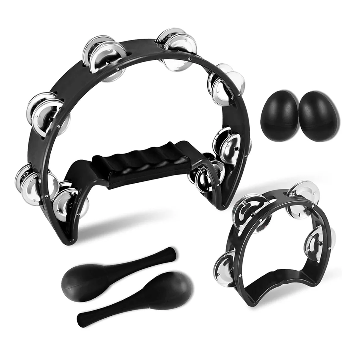 مجموعة أدوات الإيقاع الموسيقية، قرع يدوي، هزازات الدف والبيض، مطرقة رملية لـ KTV