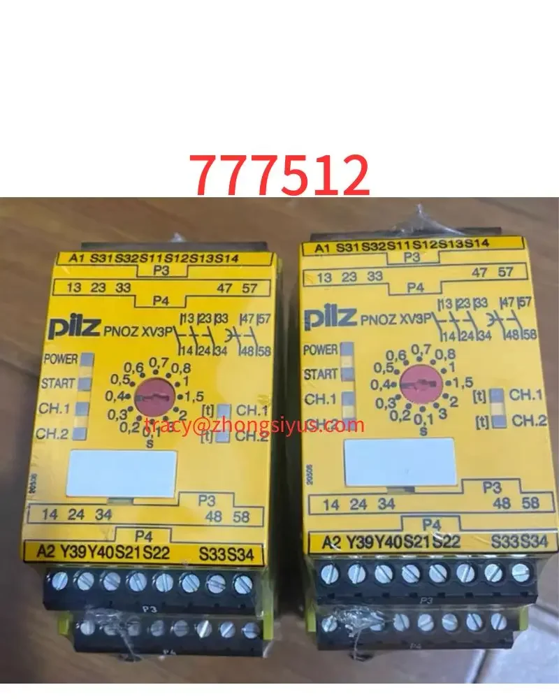 

The new PILZ xv3p 777512 PNOZ (safety relays)