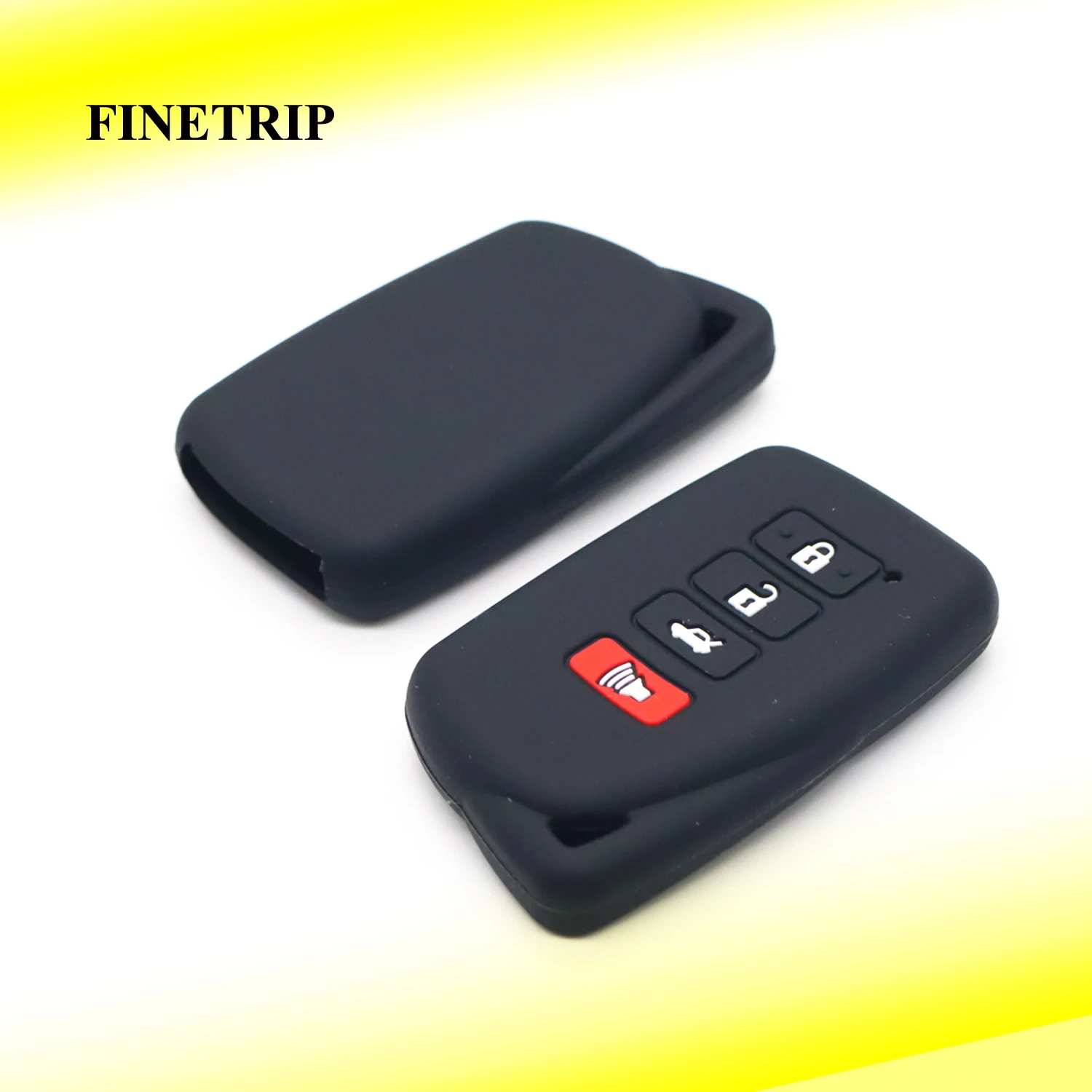 

Silicone Key Case Cover For Lexus ES350 GS350 GS450h IS250 IS350 RC350 ES300h NX200T NX300h LX570 Keyless Fob Shell 4 Button