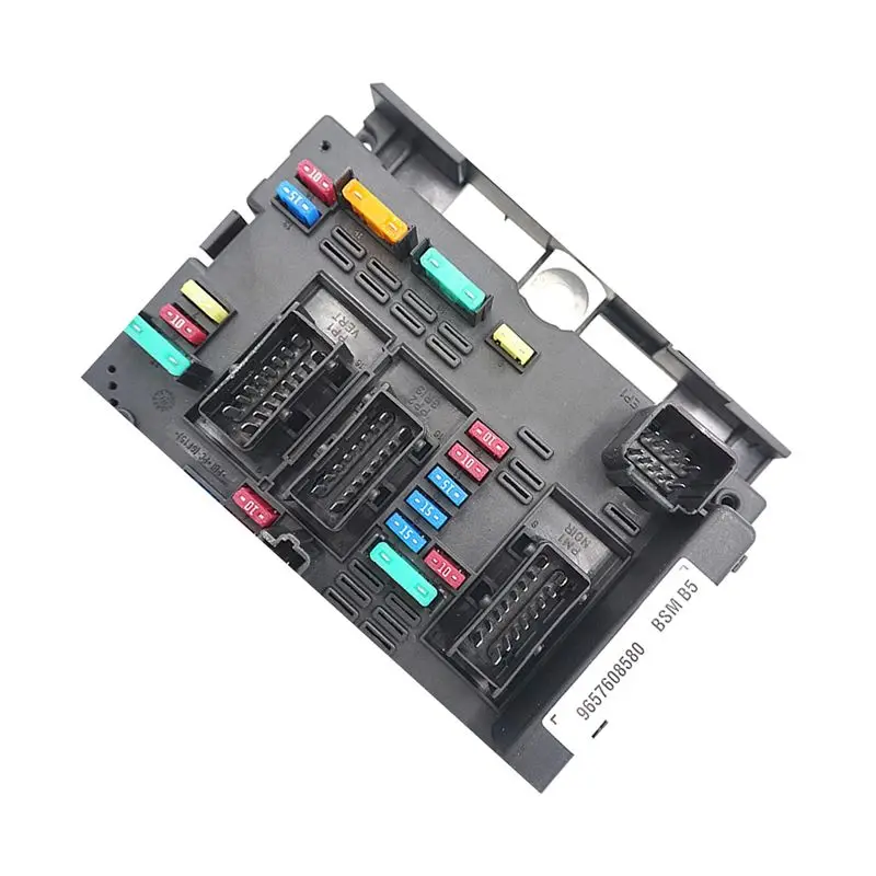 

ABTU-Fuse Box Module BSM B5 9657608580 6500Y1 For 206 307 406 Citroen C2 C3 C5 Berlingo Xsara