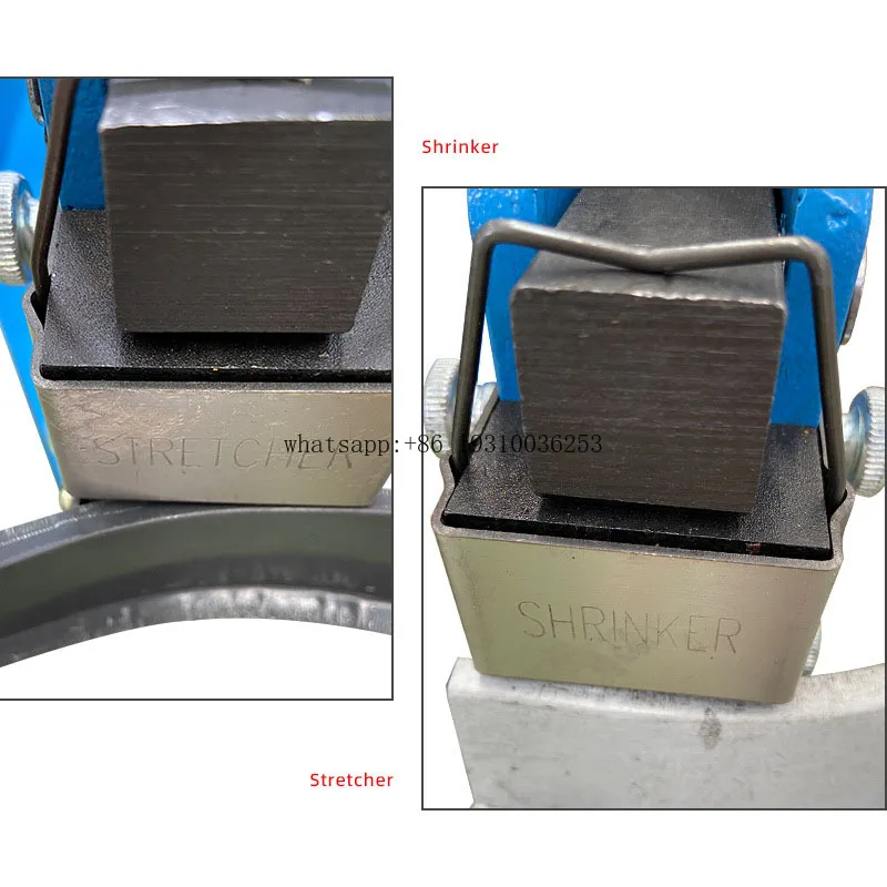 

Cheaper Price SS-18FD Manual Operated Metal Edge Press Stretcher 25.4mm Various Metal Steel Sheet Stretching Machine