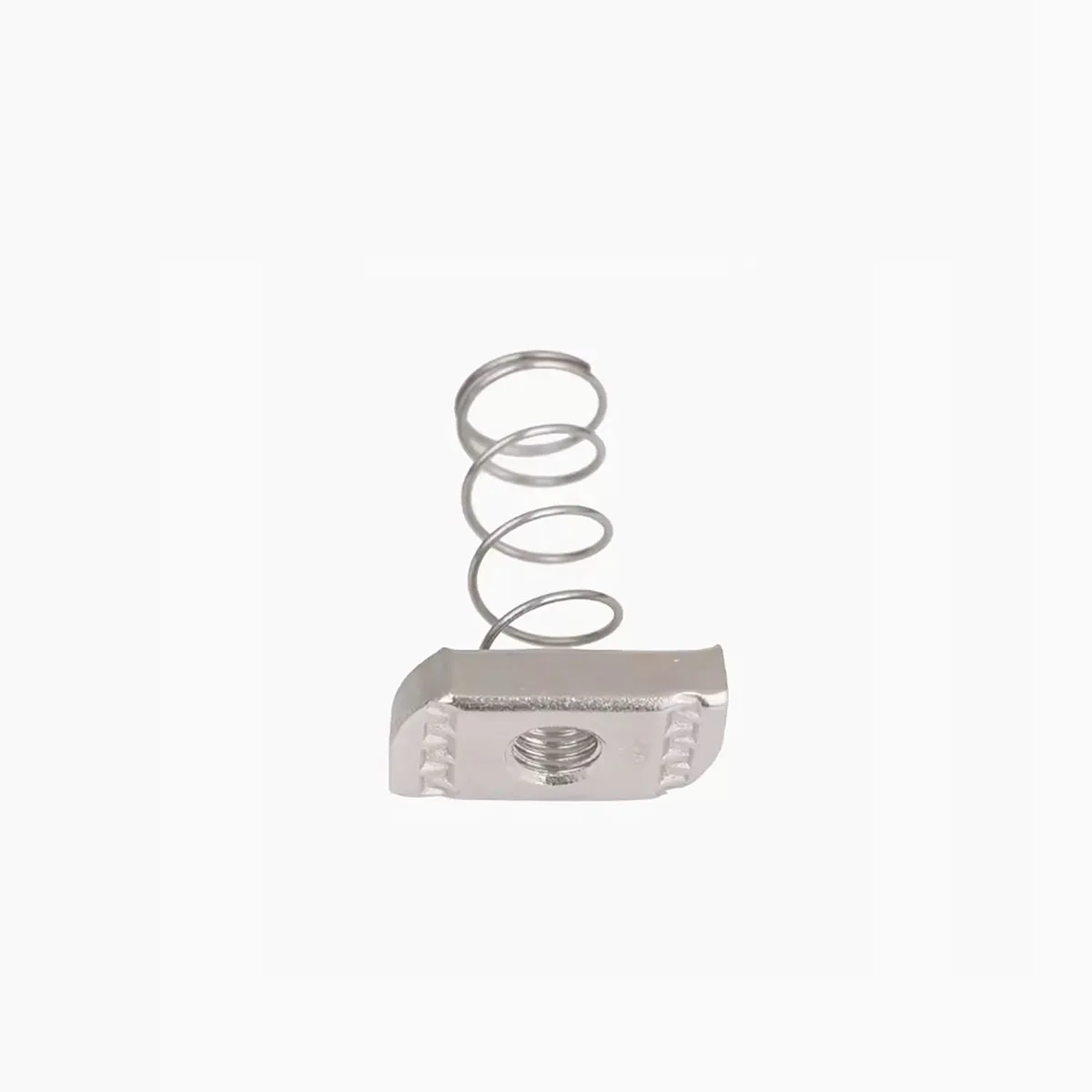 304/316 Stainless Steel Spring Nut C-Shaped Steel Accessory T-Shaped Rectangular Nut M6M8M10