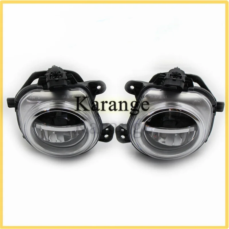 Pair Front Bumper LED Fog Light Lamp DRL Driving Lamp For-BMW X3 F25 X4 F26 X5 F15 F85 2014-2016 63177317251 63177317252