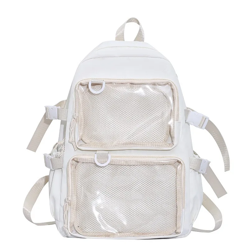 Sac à dos Transparent pour étudiants, sac d'école élégant pour filles, 2026