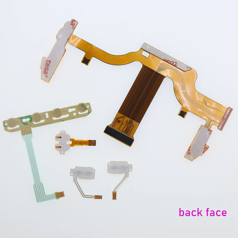 1 مجموعة استبدال شاشة LCD وحجم المنزل حدد البدء واليسار الأيمن زر الشريط الكابلات المرنة لجزء إصلاح PSP GO #2