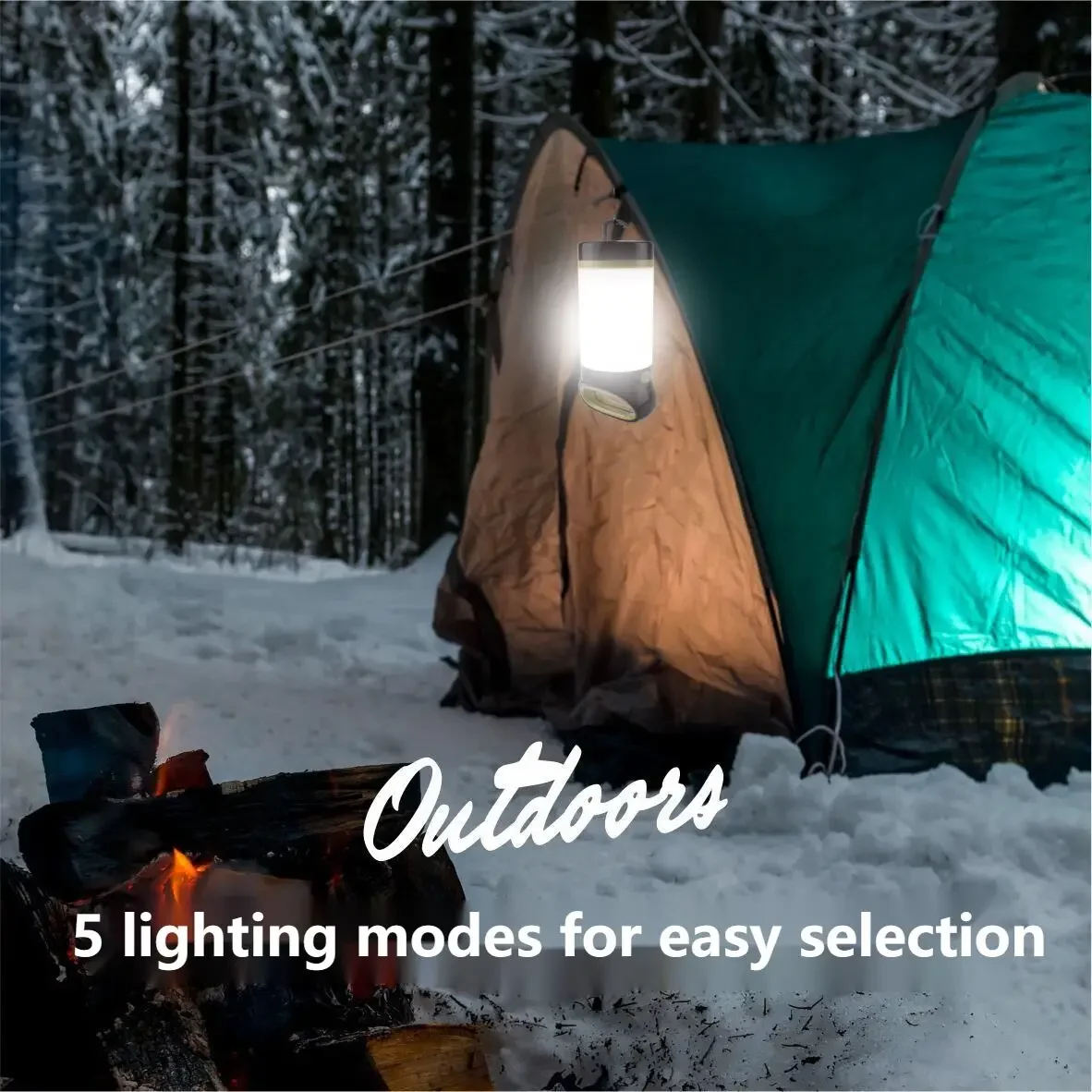 Outdoor Tent Light Hanging Camping Lights LED Horse Light Emergency Lights Household Portable Camping Lights Camping Light