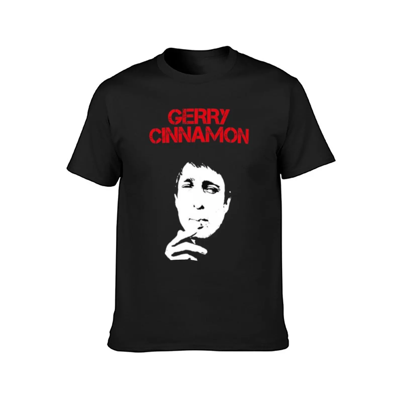 Gerry Cinnamon Erratic Cinematic T-Shirt blacks heavyweights oversizeds quick-drying men clothes