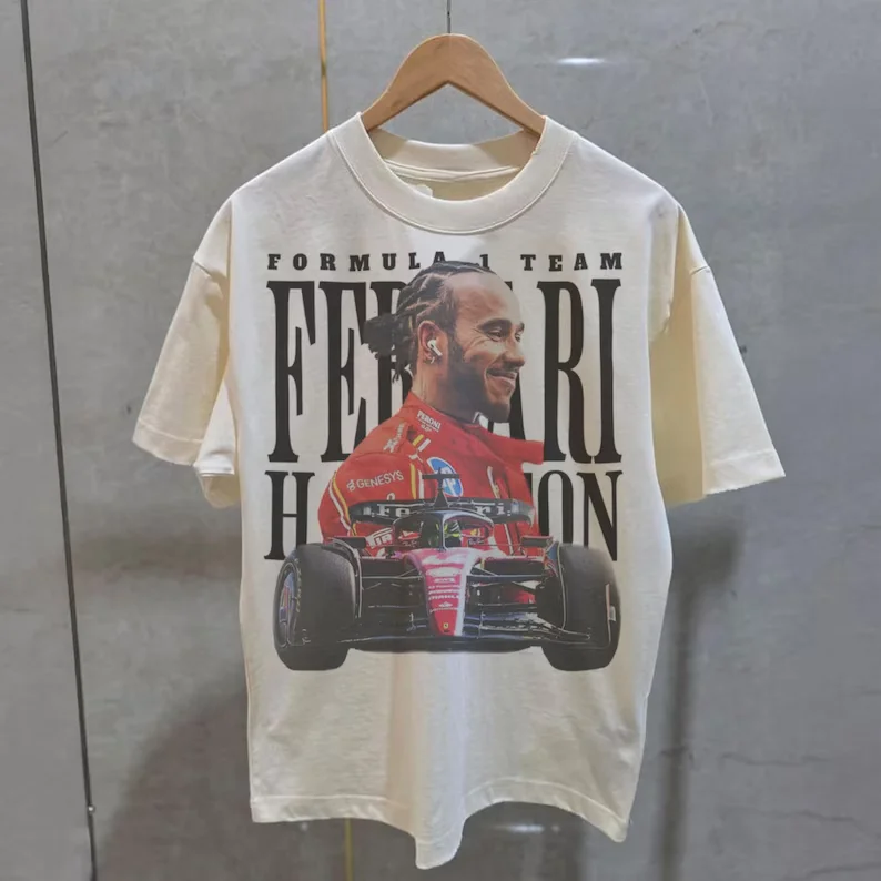 2026 Summer Formula Racer Men's T-Shirt 100% Cotton Unisex Men's Women's Short Sleeve Fans Gift Hiphop Y2k Casual Tee