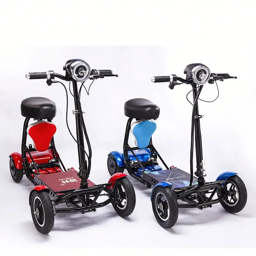 Seated Electric Adult Foldable Vintage  Scooter