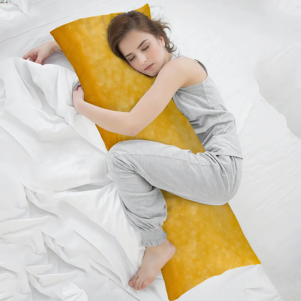 Ein Kissenbezug mit Pommes-Frites-Motiv, rechteckiger Körperkissenbezug für Zuhause, Sofa, Wohnzimmer, 51x137CM, Dakimakura-Hülle – Detail 4