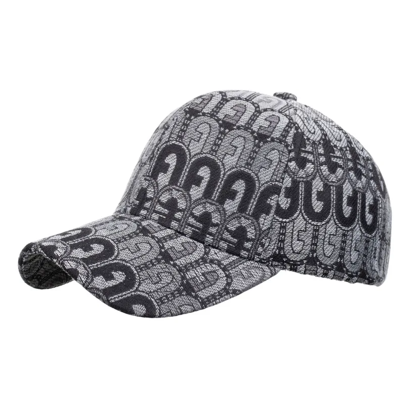Spring new foreign trade ethnic style women's hard-brim baseball cap, casual sun protection visor cap, duckbill cap