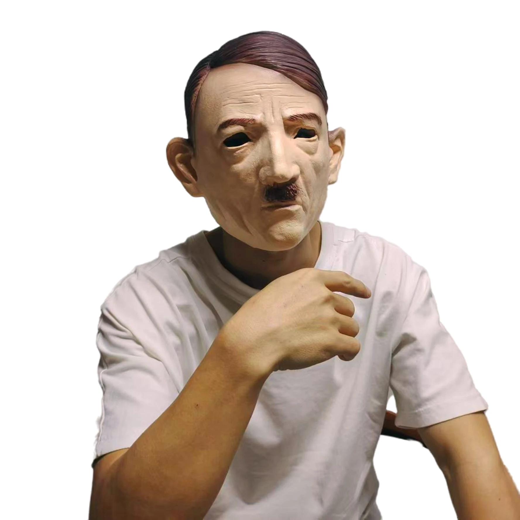 

Realistic Celebrity Masks for Adults, Human Face Male Head Silicone Mask, Dress Carnival Props cosplay costume mask