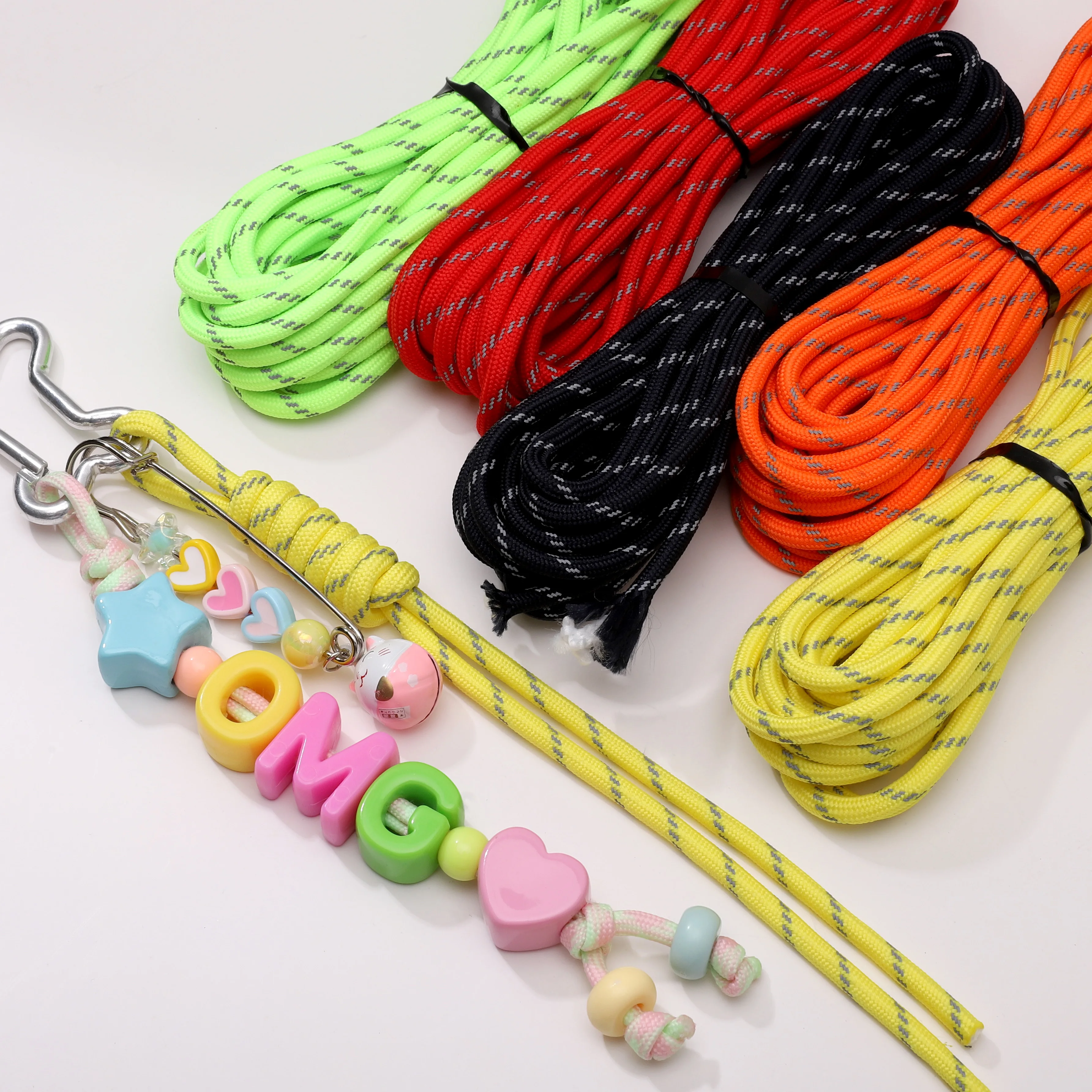5Meters 5mm Polyester Reflecti - Textile And Sewing Supply ulasan dan harga