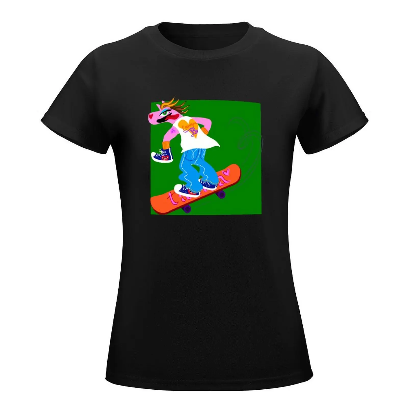 Tampa loves to skate T-Shirt plus sizes sublime animal prinfor tops t shirts for Women graphic