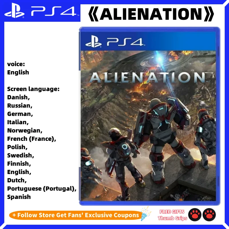 

Sony Playstation 4 PS4 NEW Game CD ALIENATION 100% Official Original Game Card Deal Playstation 4 Sony PS4 PS5 ALIENATION