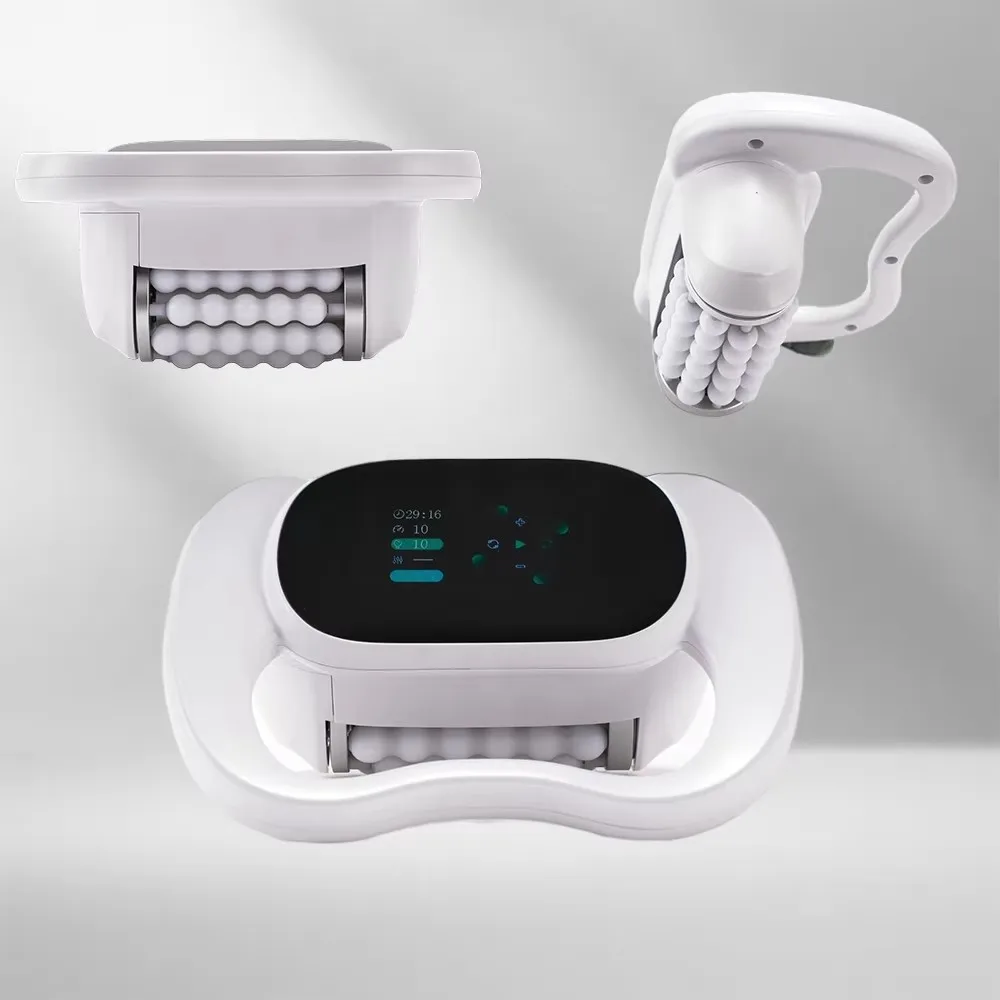 Home Use Handheld 360 7 Colors LED Light Infrared Vacuum Roller Body Slimming Cellulite Weight Loss Rolling Therapy Machine