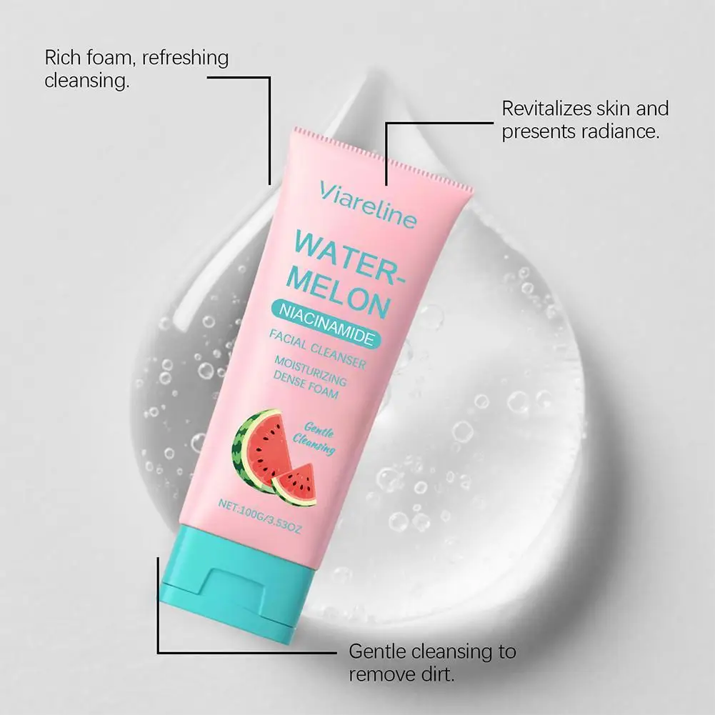 

New Foaming Moisture Cleansing Foam Moisturizing Refreshing Oil Control Not Tight Cleanser Dense Foam Skin Care